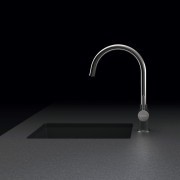 Kuchyňská trojcestná baterie Schock Ares černá