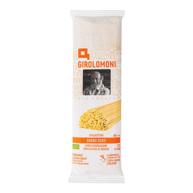 Bio Těstoviny špagety semolinové 2,1 mm 500 g BIO GIROLOMONI
