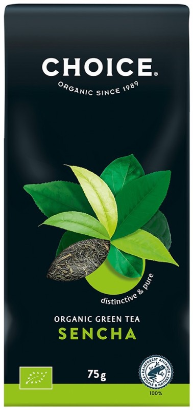 Bio zelený čaj sypaný Sencha CHOICE 75g