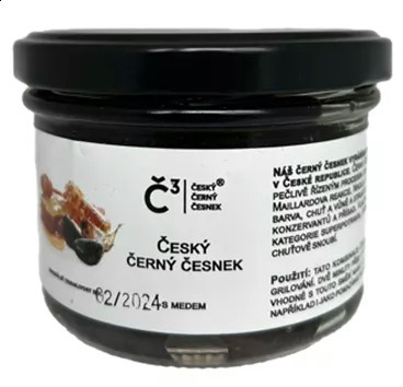 Český černý česnek s medem 220 g