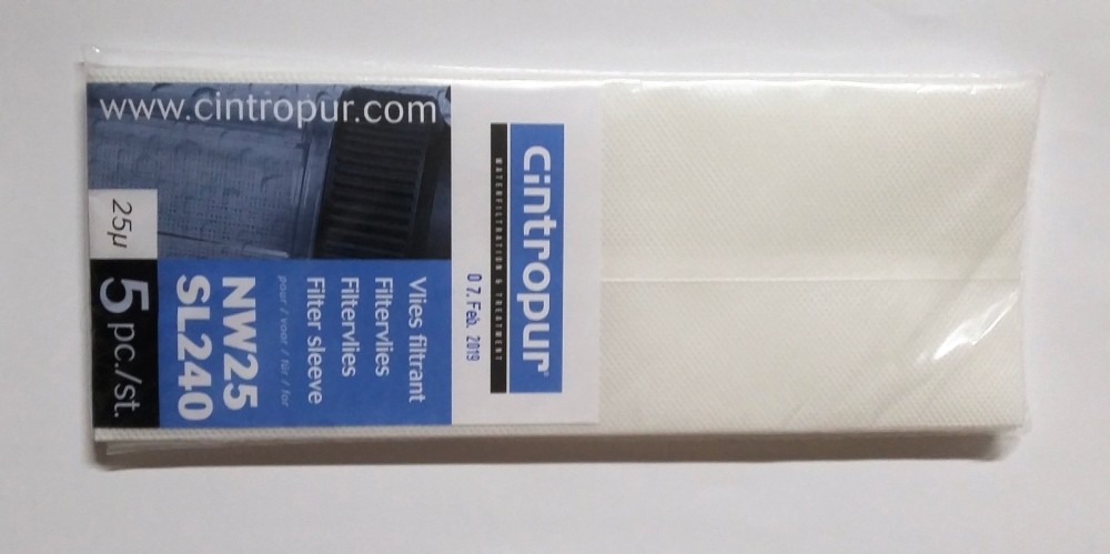 Náhradní filtrační vložka do MFC25 - porozita 25mcr, 5 ks