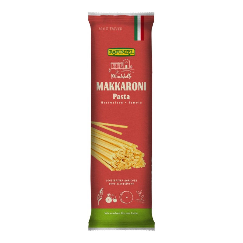 Bio Makaróny semolina 500 g BIO RAPUNZEL