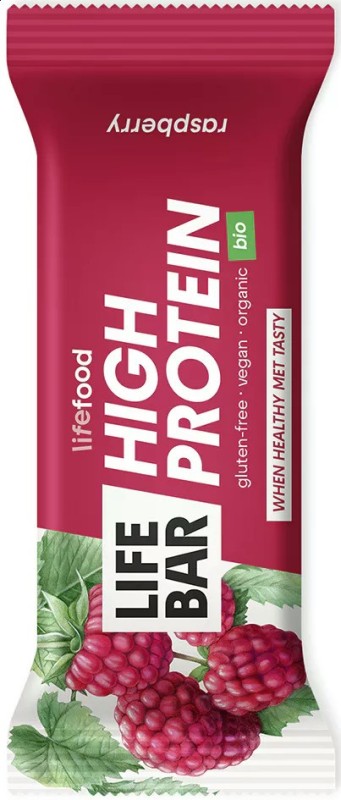 Bio proteinová tyčinka malinová Lifefood 40 g