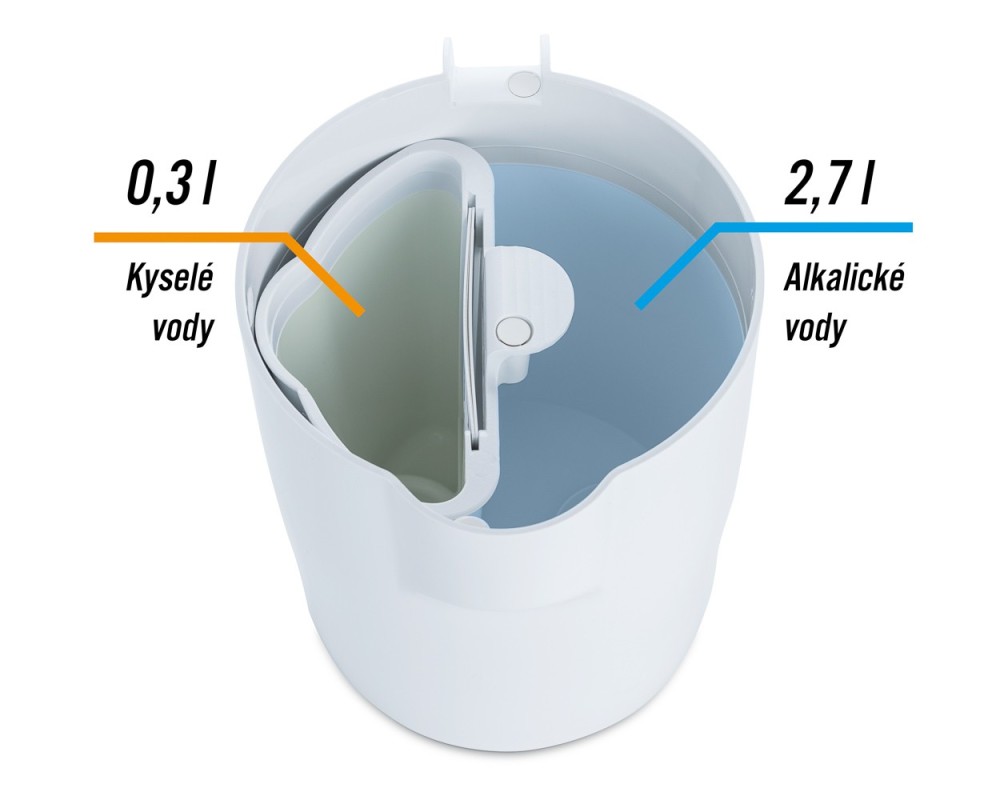 Nádobový Ionizátor aQuator Silver