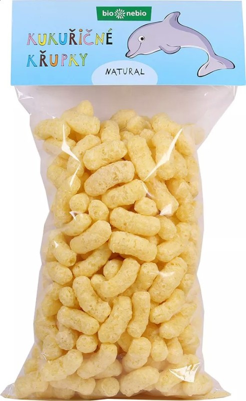 Bio kukuřičné křupky natural bio*nebio 100 g