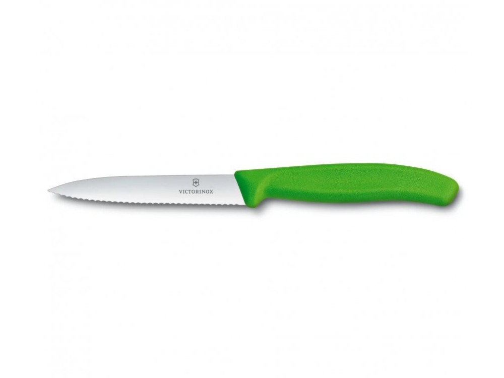 Victorinox nůž na zeleninu 10 cm zelený plast