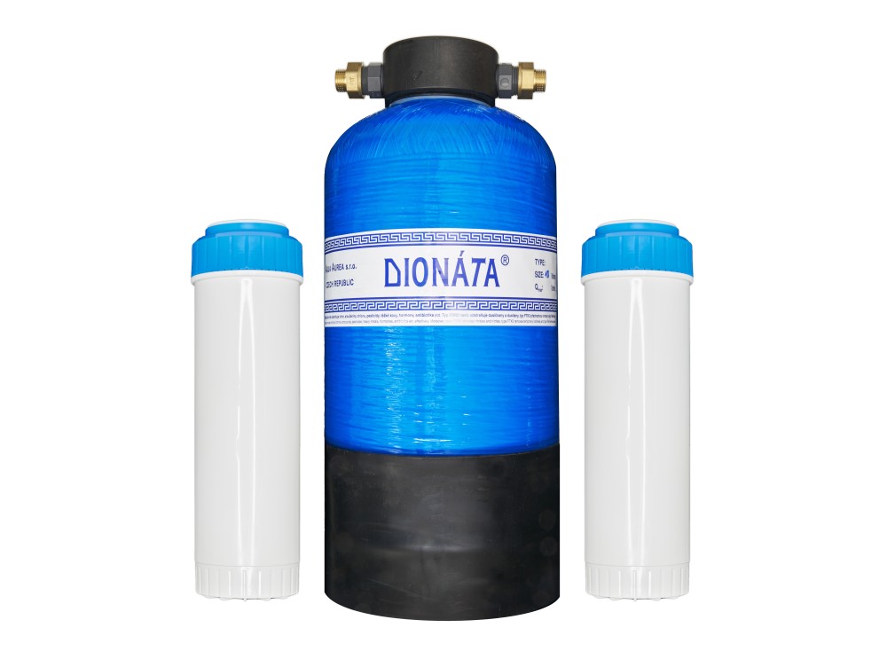 Regenerace Dionáta typ FDN2 10l vč. 2x filtr s aktivním uhlím