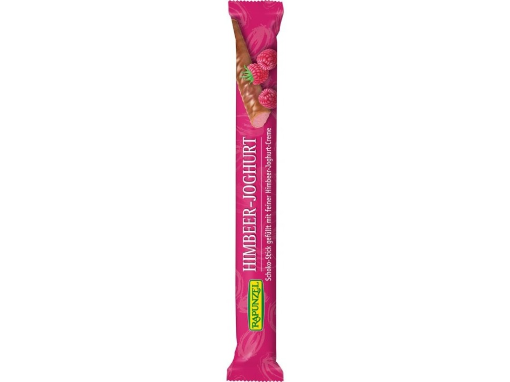 Bio čoko tyčinka MALINA JOGURT RAPUNZEL 22 g