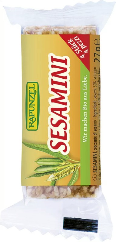 Bio SESAMINI - sezamové plátky RAPUNZEL 27 g