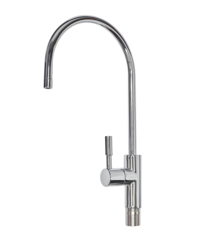 Přepínač P7ak v setu s kulatým nerezovým výtokovým raménkem - pro filtry pod kuch.linku