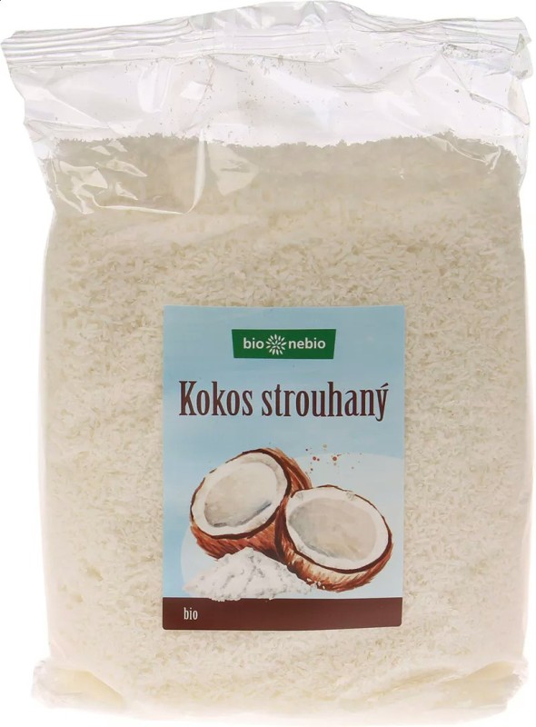 Bio kokos strouhaný bio nebio 400 g