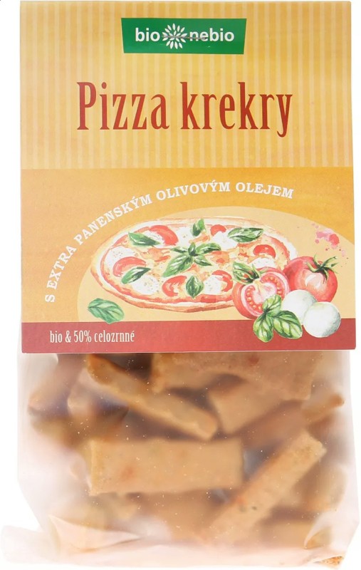 Bio pizza krekry bio*nebio 130 g