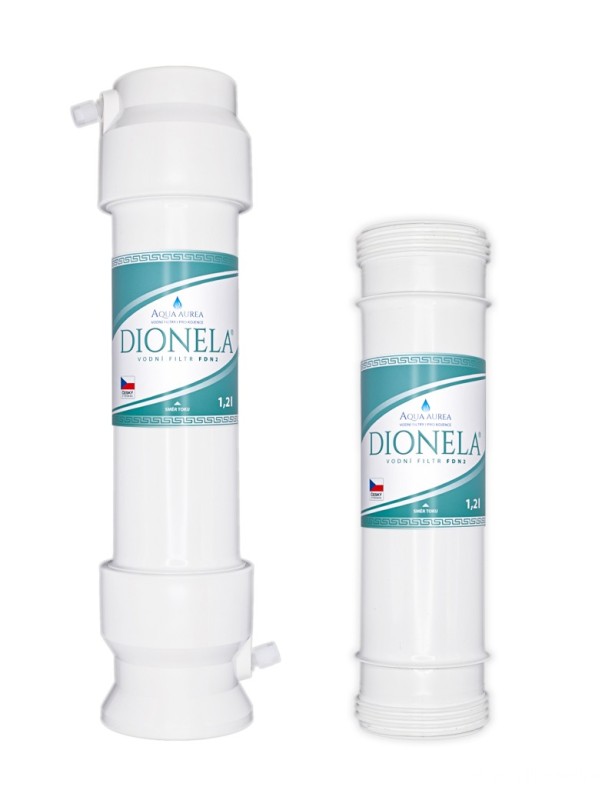 Dionela FDN2 pod kuchyňskou linku s náhradní filtrační vložkou