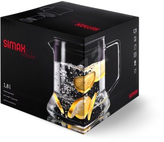 Konvice DIONA MAX  vč. víčka a nerezového sítka na čaj