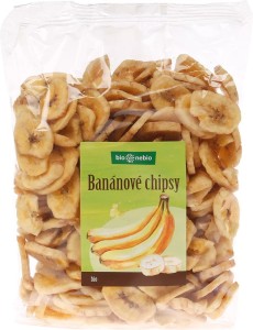 Bio banánové chipsy bio*nebio 400 g
BezlepkaBio