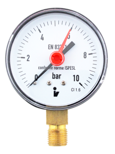 Manometr D50 0-10 spodní