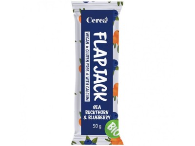 Cerea bio flapjack rakytník a borůvka