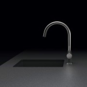 Kuchyňská trojcestná baterie Schock Ares černá