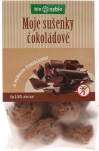 Bio MOJE SUŠENKY čokoládové bio*nebio 130 g