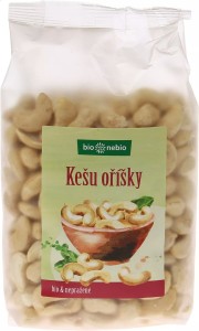 Bio kešu ořechy bio nebio 400 g