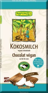 Bio vegan čokoláda KOKOSOVÉ MLÉko RAPUNZEL 80 g