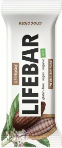 Bio raw tyčinka čokoládová Lifefood 40 g