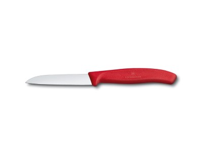 Victorinox nůž na zeleninu 8 cm červený plast