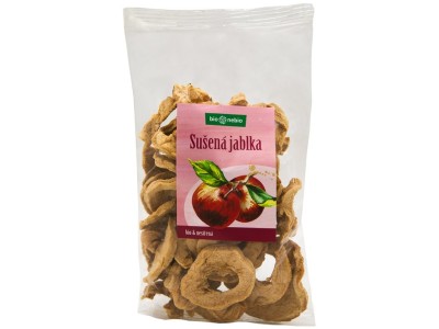 Bio sušená jablka kroužky bio*nebio 100 g