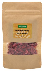 Bio malinky sušené mrazem kousky bio nebio 20g
