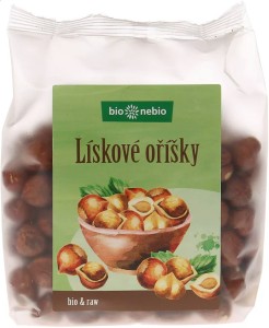 Bio lískové oříšky bio nebio 200 g