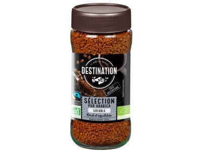Bio instantní káva 100% arabika Destination 100 g