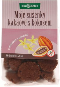 Bio MOJE SUŠENKY kakaové s kokosem bio*nebio 130 g