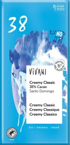 Bio vegan čokoláda krémová CLASSIC VIVANI 80 g
