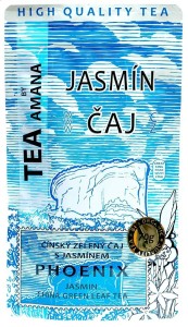 Bio zelený čaj Čína Jasmin Phoenix AMANA 70 g