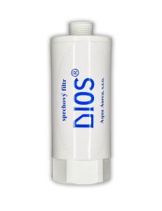 Sprchový filtr DIOS - bílý