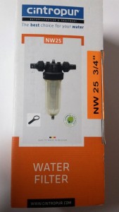 Cintropur NW25 mechanický filtr 25mcr